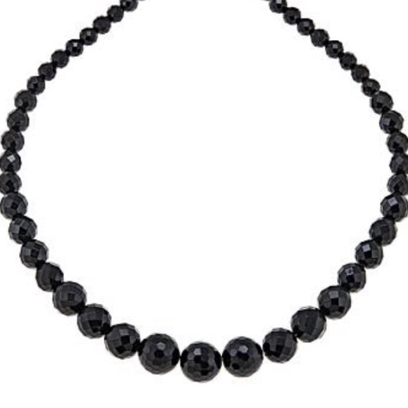 torrid Jewelry - Torrid Black Faced Gradated Bead Necklace torrid Jewelry - Torrid Black Faced Gradated Bead Necklace